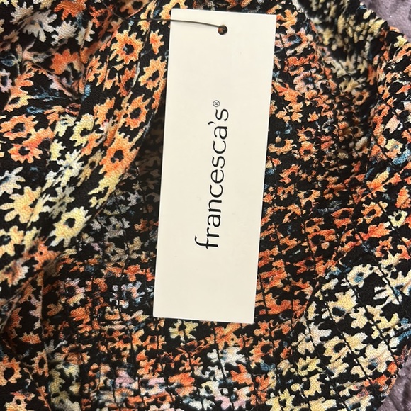 Francesca’s Floral Jumpsuit, Size Medium - Picture 9 of 11